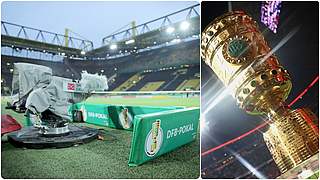 Fans dürfen sich freuen: Der DFB-Pokal ist ab dieser Saison medial noch präsenter © Getty Images/Collage DFB