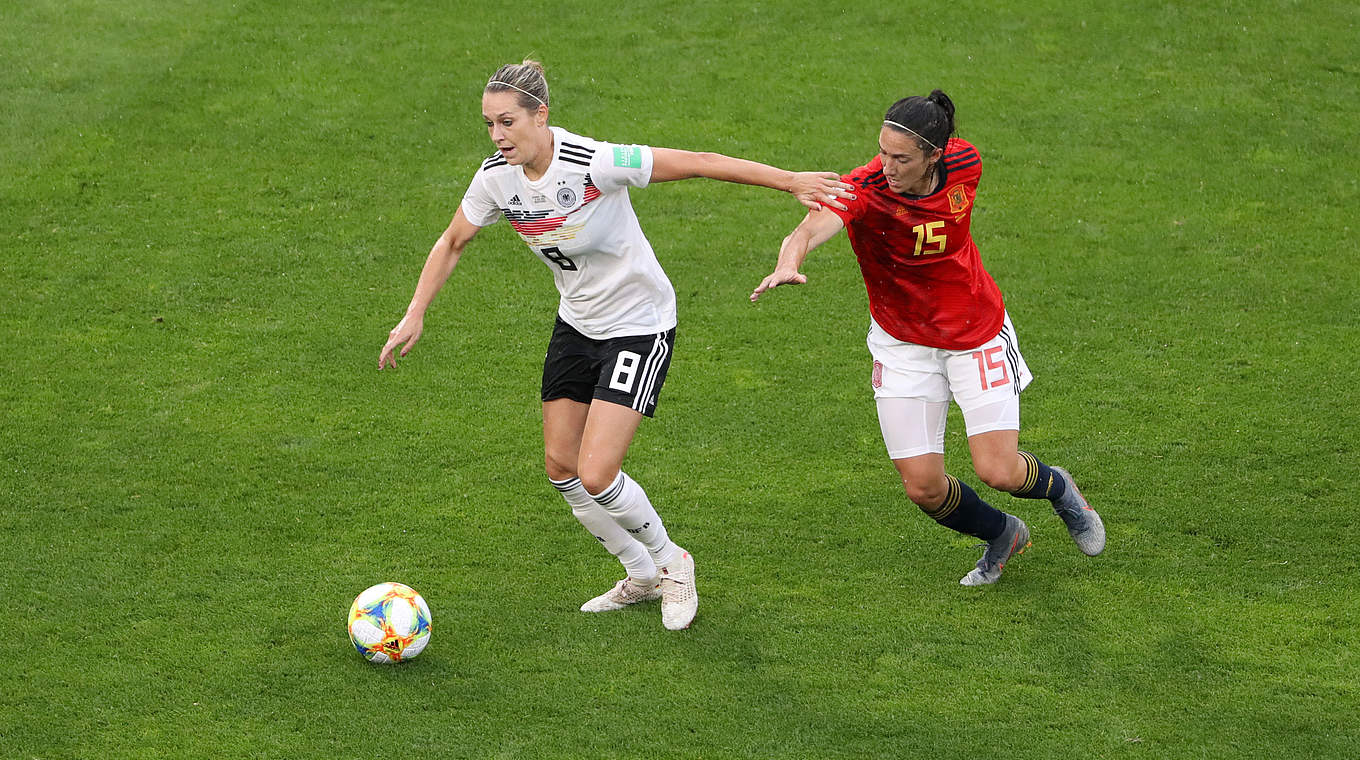 Lena Goeßling has retired from international football after being capped 106 times. © Getty Images