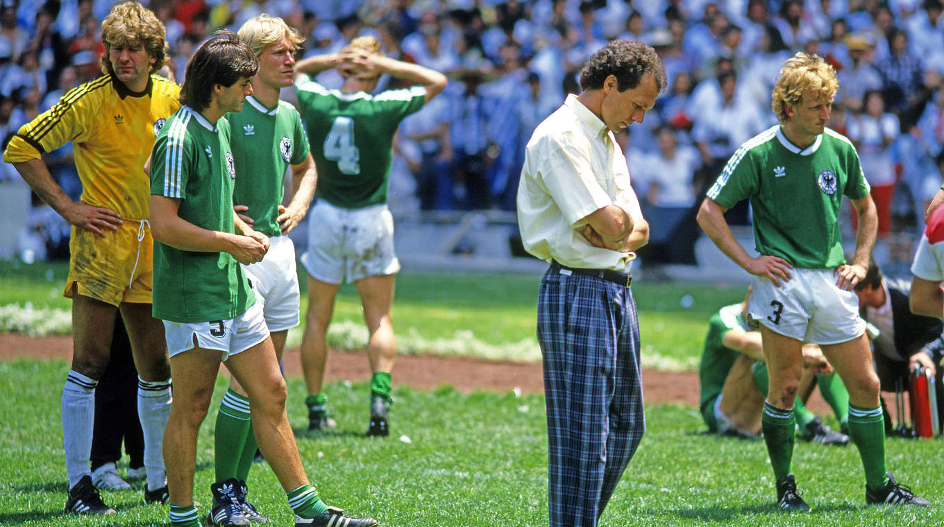 Vizeweltmeister: Bei der WM 1986 blieb Uwe Rahn ohne Einsatz © imago/Sportfoto Rudel