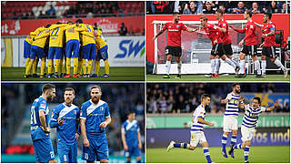 Favoriten der Trainer: Braunschweig, Ingolstadt, Magdeburg und Duisburg © Getty Images
