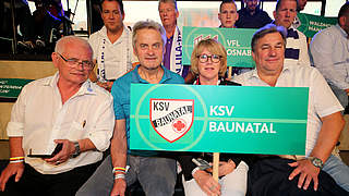Baunatal's contingent at the DFB-Pokal draw © GettyImages