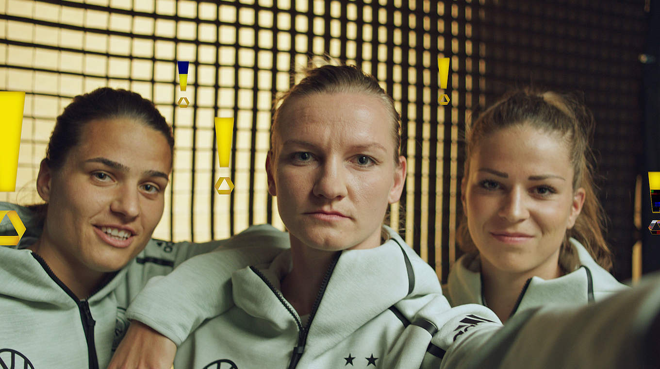 Erreichte Millionen Fans: Der WM-Spot der Frauen-Nationalmannschaft © Commerzbank