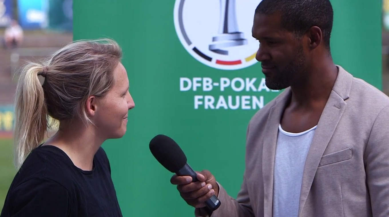 Friederike Kromp: "Ich hoffe, dass wir viele Mannschaften glücklich gemacht haben" © soccerwatch