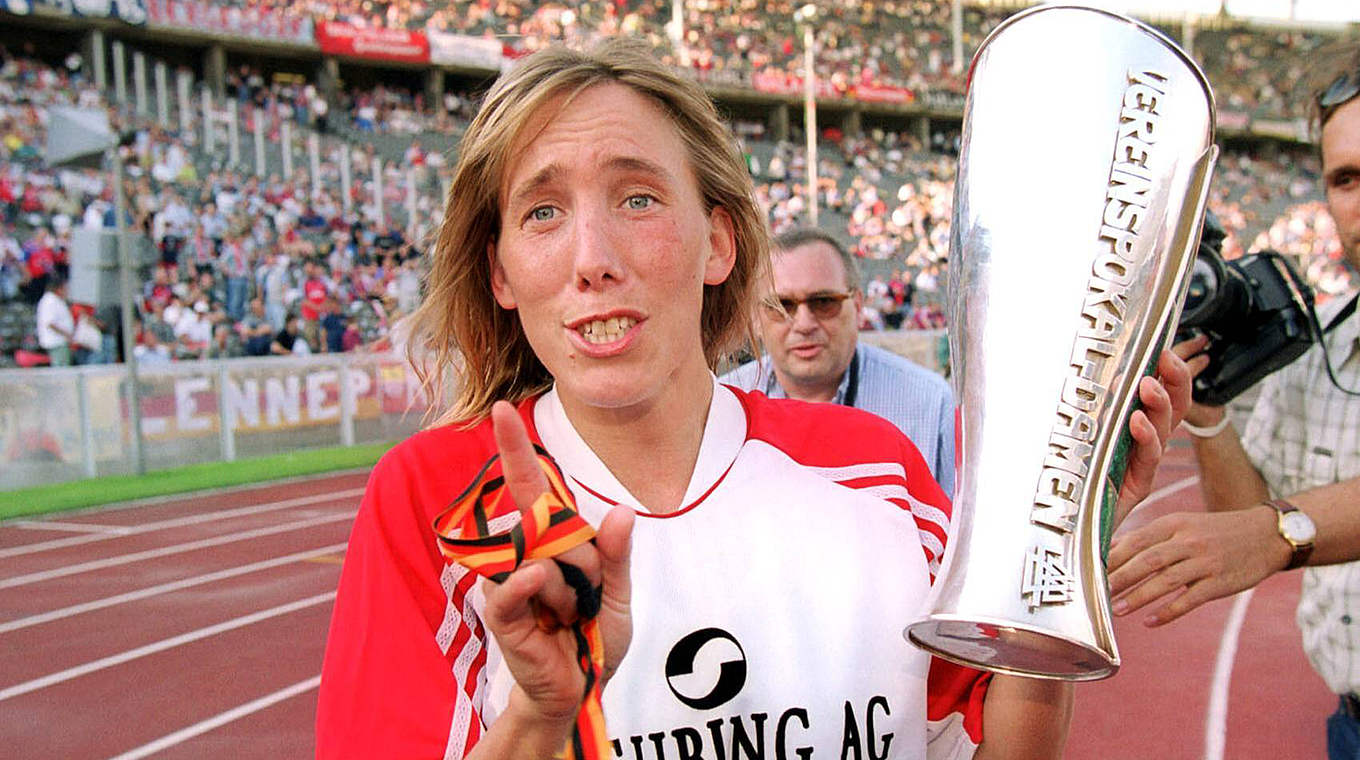 Im Jahr 1999 zur Fußballerin des Jahrhunderts gewählt worden: Heidi Mohr (+) © imago/Team 2