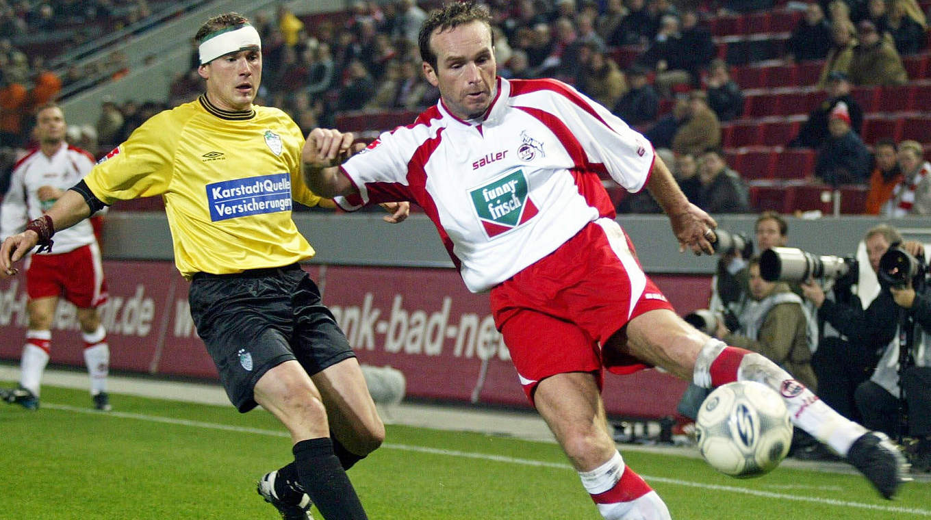 Lottner (r.): "Der 1. FC Köln war immer mein Verein" © Bongarts/Getty Images