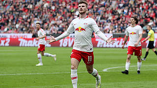 Seit 2016 bei RB Leipzig unter Vertrag: Nationalstürmer Timo Werner © GettyImages