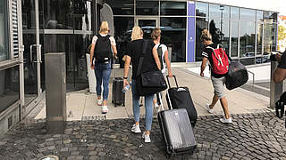 Treffen vor der EM-Qualifikation: Die DFB-Frauen kommen in Kassel zusammen © DFB