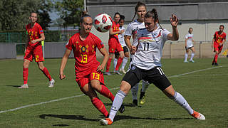 Energisch im Zweikampf: Sophie Weidauer (r.) © 2019 Getty Images