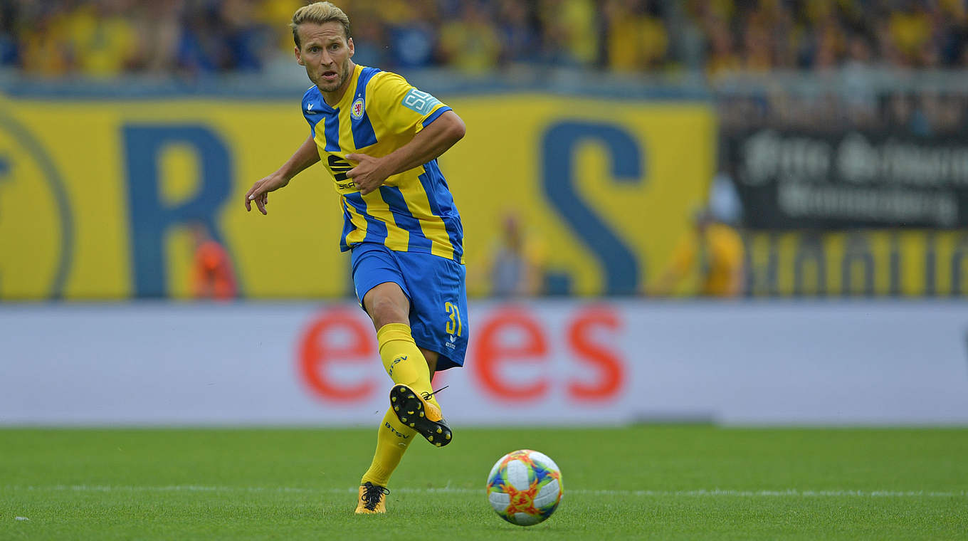 Muss wegen rohen Spiels zweimal aussetzen: Braunschweigs Marc Pfitzner © Getty Images