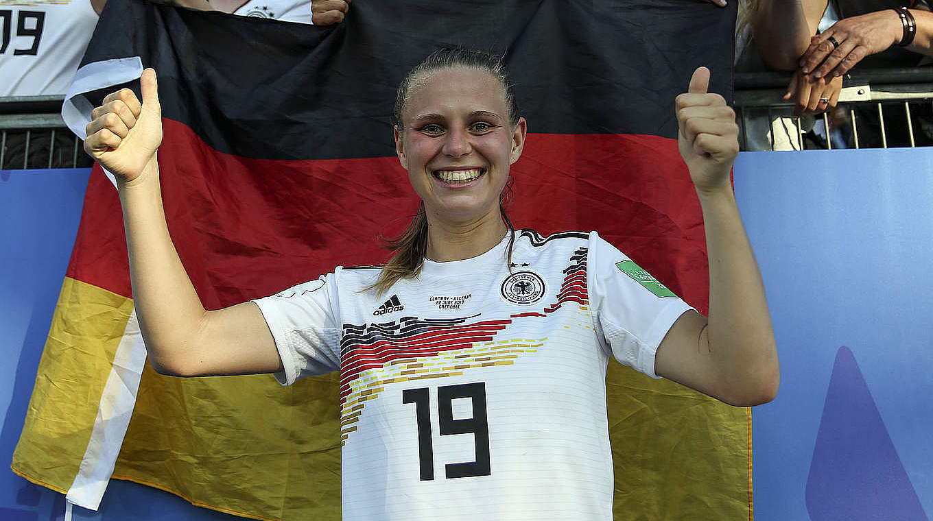 Klara Bühl: the award is "not to be taken for granted" © 2019 Getty Images