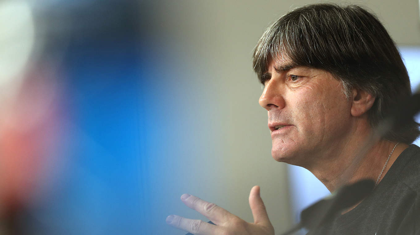 Löw: "We will go into the game with a spring in our step" © Getty Images