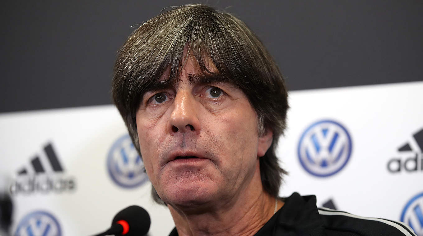 Löw is expecting a fiery atmosphere against Northern Ireland © 2019 Getty Images