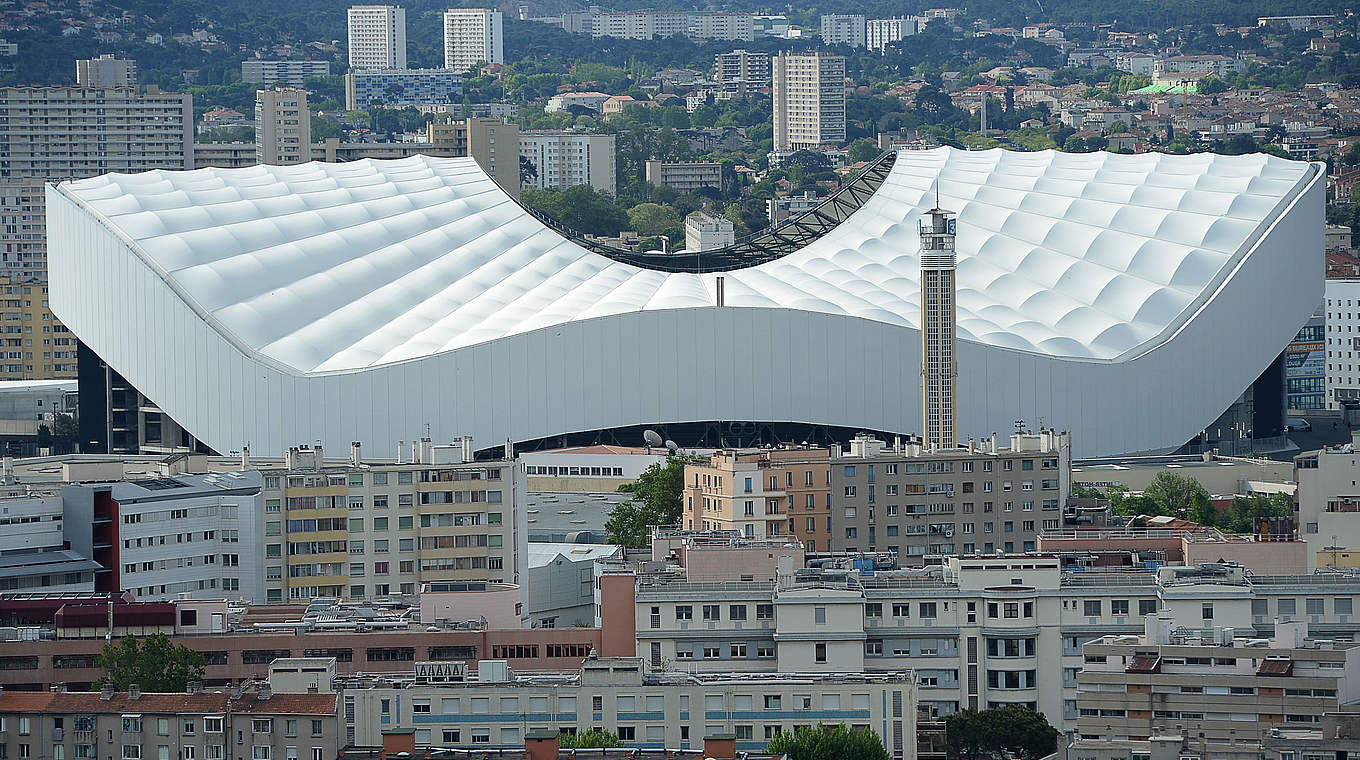 Für Hofmann das schönste Stadion: Stade Velodrome in Marseille © GettyImages