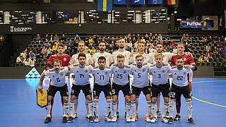 Sieg im ersten von zwei Vergleichen mit Schweden: die deutsche Futsal-Nationalmannschaft © DFB