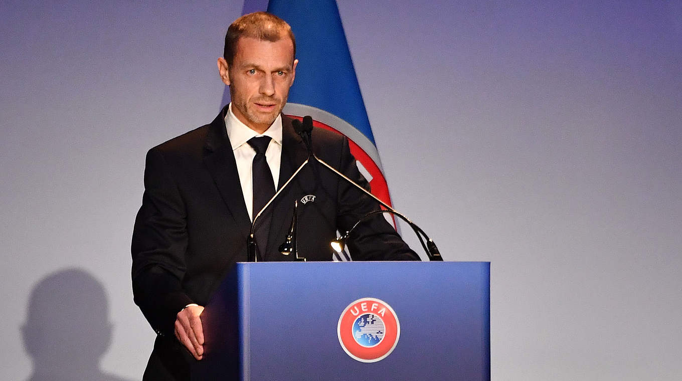 Präsident Aleksander Ceferin: "Die UEFA nimmt ihre Verantwortung sehr ernst" © Getty Images