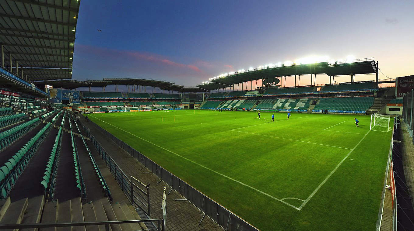 Spielstätte des Länderspiels: die A. Le Coq Arena in Tallinn © Getty Images