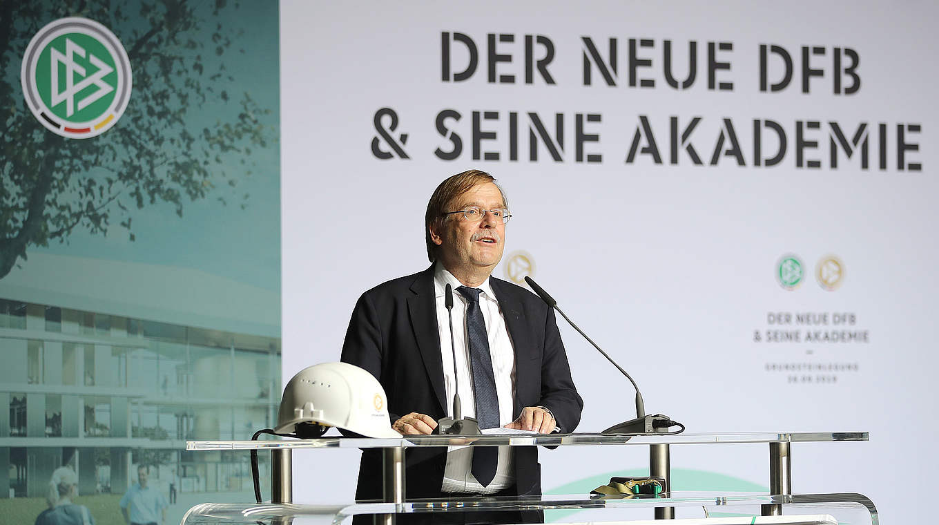 Rainer Koch: "Der DFB ist in den vergangenen Monaten beileibe nicht stehen geblieben" © 2019 Getty Images