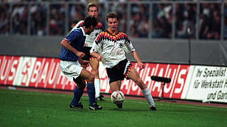 Erinnert sich an seine Länderspiele gegen Italien: 96er-Europameister Thomas Helmer (r.) © imago
