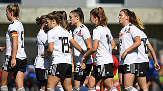 Gegen Dänemark, Nordirland und Israel um die EM-Teilnahme 2020: die U 19-Frauen © 2019 Getty Images