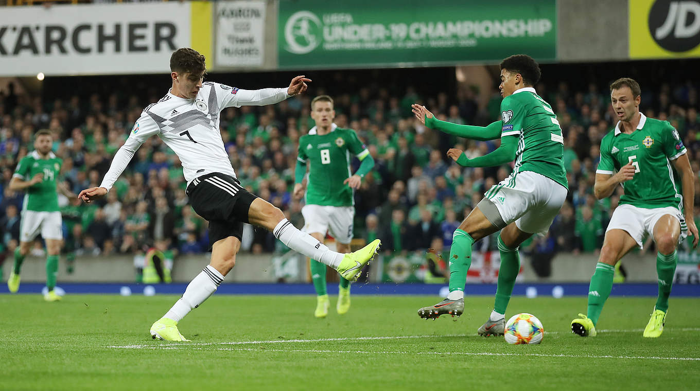 Havertz bereitet gegen Nordirland zum ersten Mal ein Tor im DFB-Team vor © 2019 Getty Images
