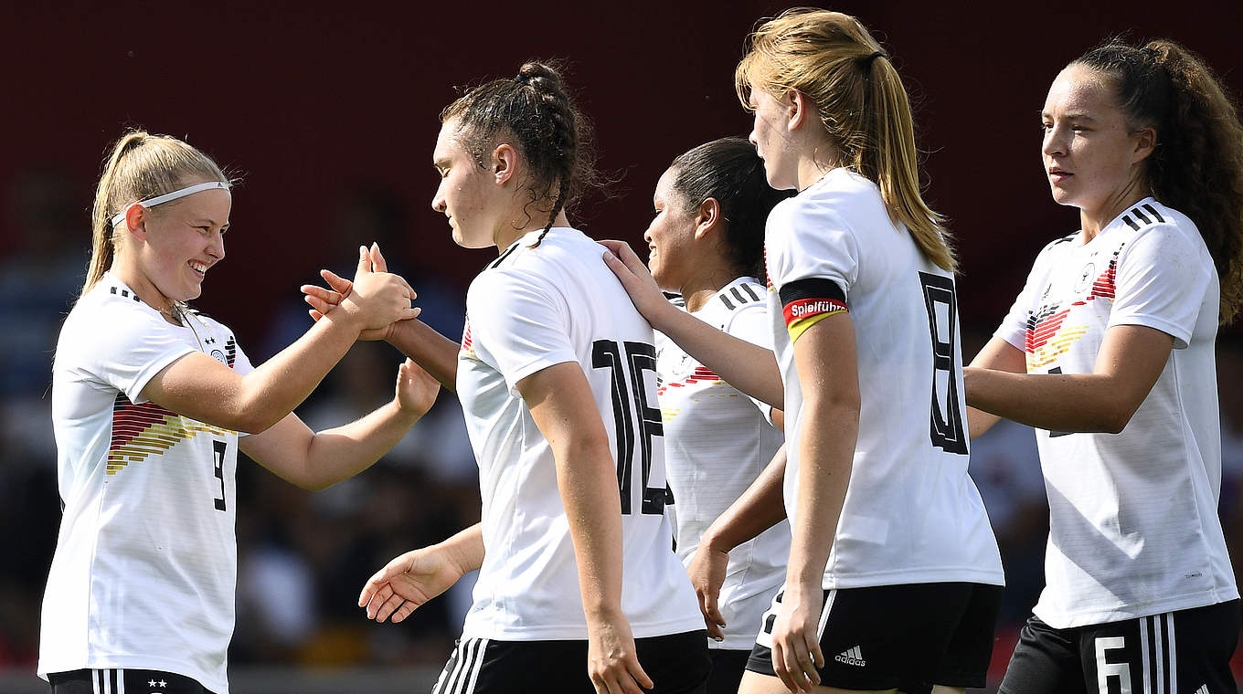 Vier Tore für den Gruppensieg: DFB-Auswahl überzeugt in Portugal © 2019 Getty Images