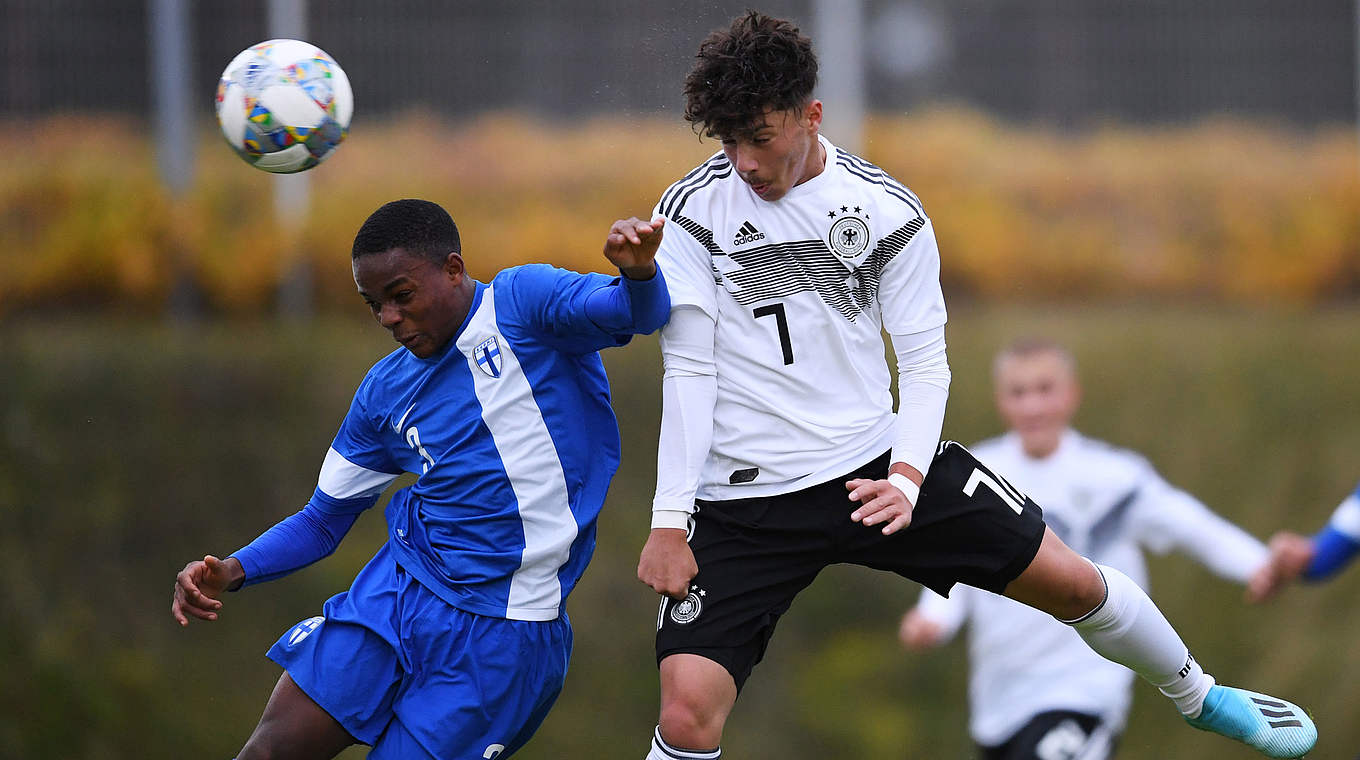 Sieg im ersten Vergleich: Die deutschen U 16-Junioren schlagen Finnland 2:1 © GettyImages