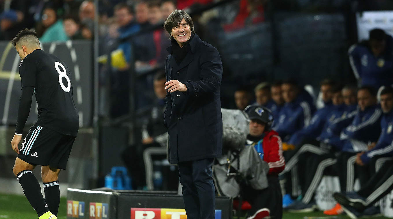 Löw was pleased with the first-half display © GettyImages