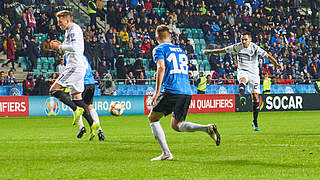 9,39 Millionen Zuschauer in der Spitze: Das Länderspiel in Estland mit Top-Quote © imago images/ActionPictures