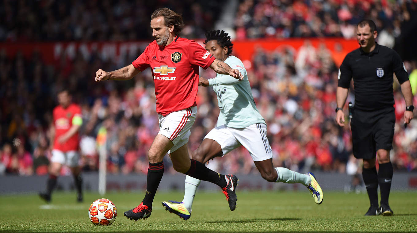 Poborsky im Mai im Legendenspiel: "Manchester United liebe ich noch heute" © Getty Images