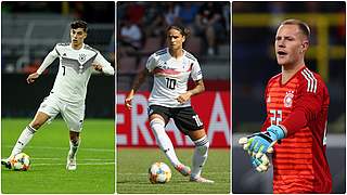 Havertz, Marozsan and ter Stegen are all part of the national team set-up © Getty Images/Collage DFB