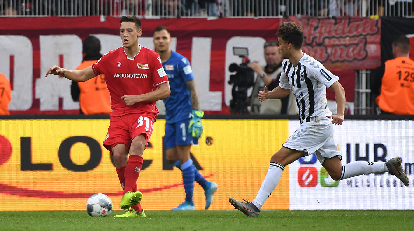 Keven Schlotterbeck (l.): "Wir wissen, wie wir Freiburg besiegen können" © imago images/Matthias Koch