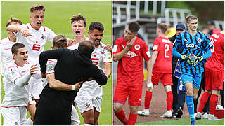 Derby in Köln: Tabellenführer 1. FC empfängt Aufsteiger Viktoria © imago/Collage DFB