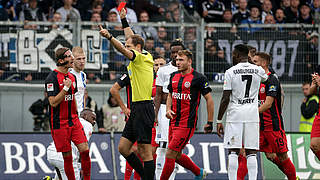 Für drei Spiele gesperrt: Stefan Aigner (l.) vom SV Wehen Wiesbaden © imago images/Nordphoto