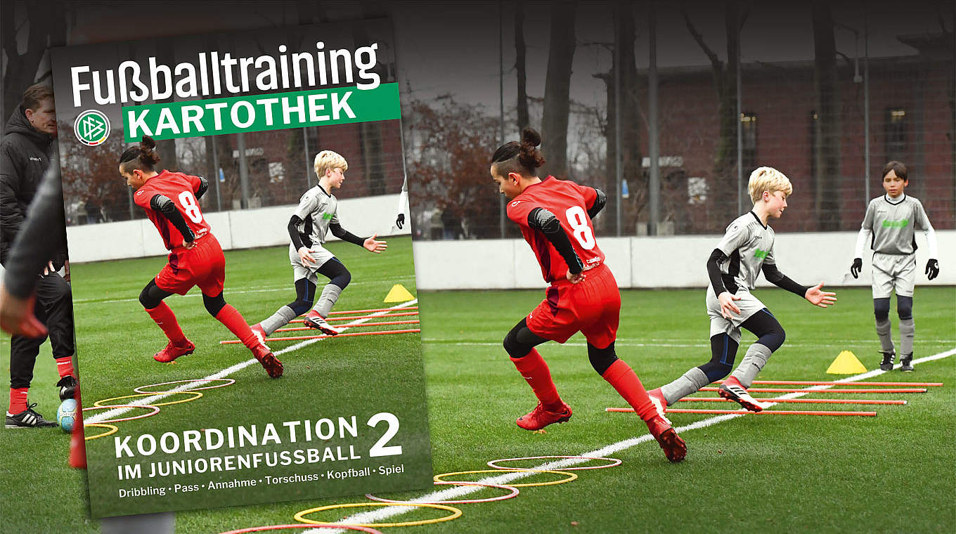 Technische mit koordinativen Inhalten verknüpfen: "Mein Fußball" zeigt Trainingsformen © DFB