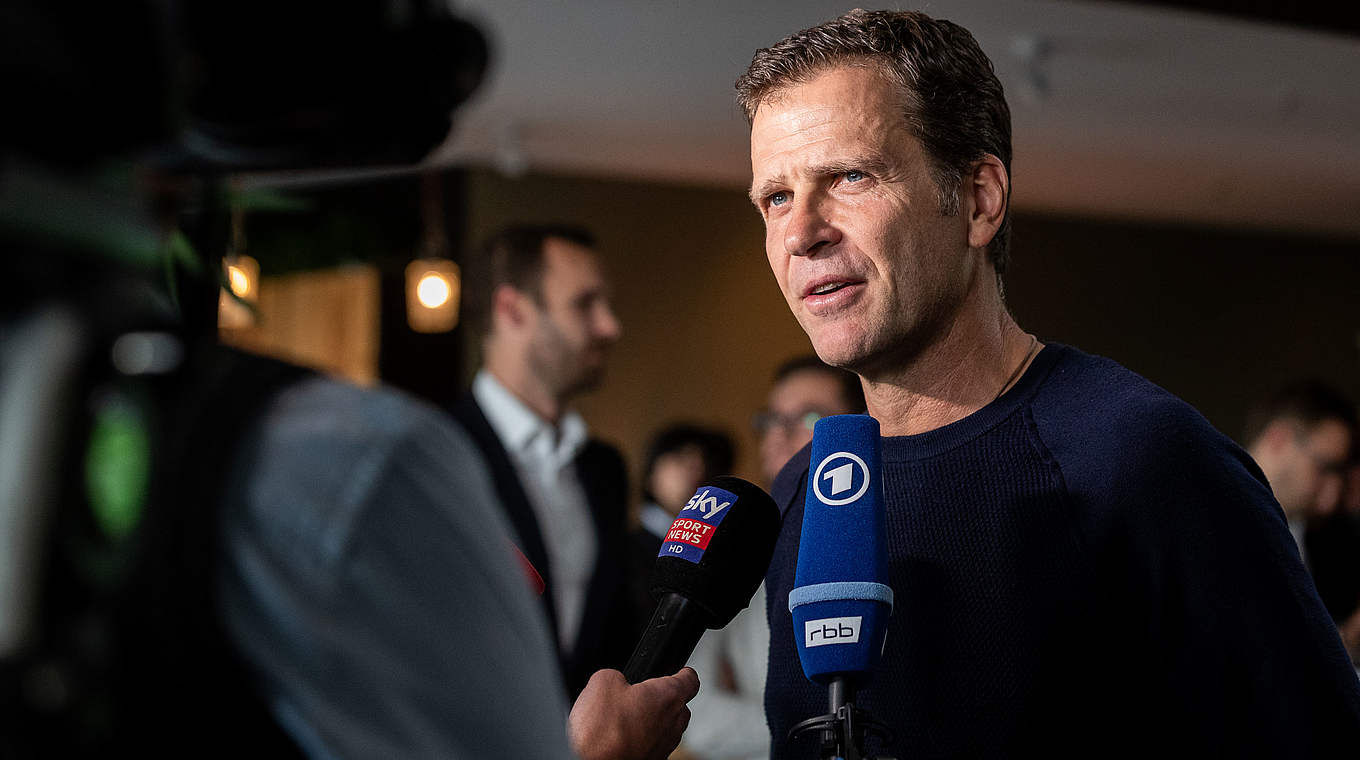 Bierhoff: "We train coaches to be more hands-on, more independent, regardless of location." © 2019 Getty Images