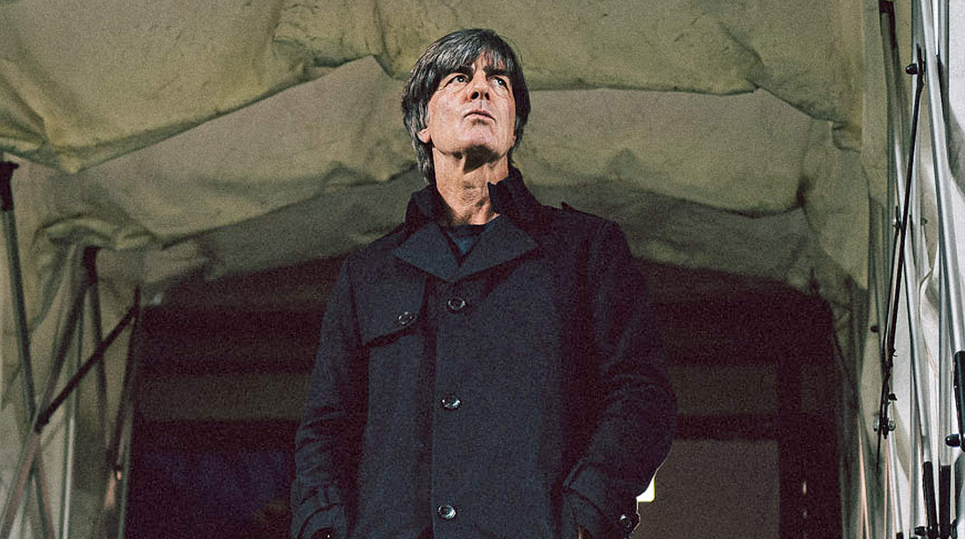 Löw: “The most important thing is qualifying for the EUROs.” © DFB | PHILIPPREINHARD.COM