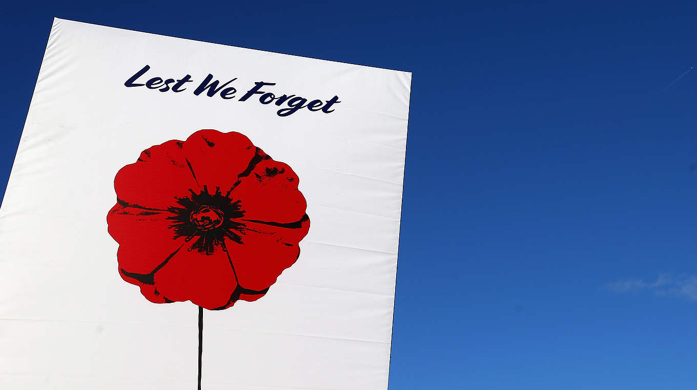 Die Mohnblüte: Symbol für die Erinnerung an Kriegsopfer © 2017 Getty Images