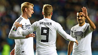Germany will be hoping to celebrate EURO 2020 qualification on Saturday © 2019 Getty Images
