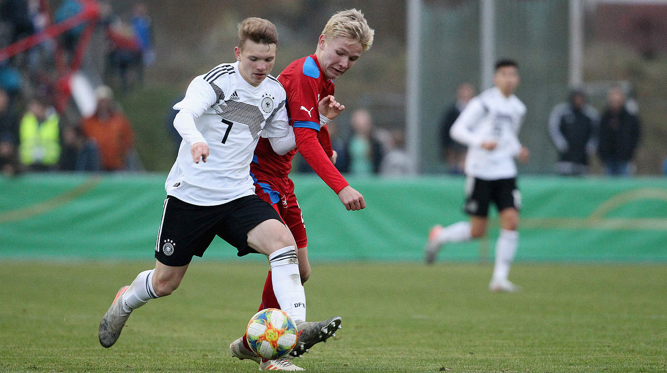 Mit mehr Schnelligkeit zum Erfolg: Daniel Bunk (l.) und die deutsche U 16 © 2019 Getty Images