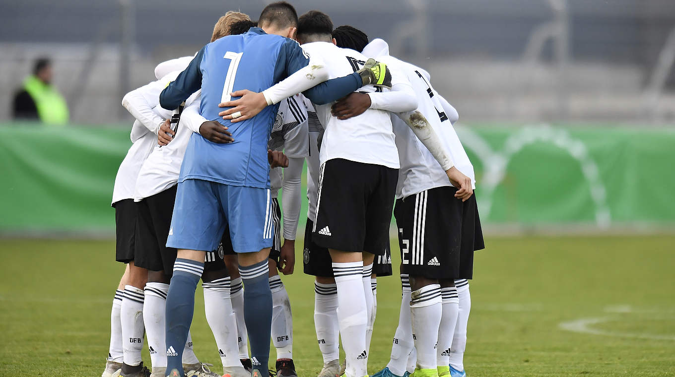 Erfolgreicher Jahresabschluss: Die deutsche U 16 gewinnt 2019 vier von sechs Spielen © imago images/Zink