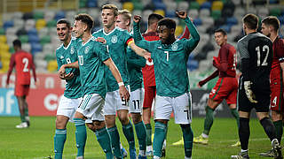 Vierter Sieg im fünften Saisonspiel: Die deutsche U 20 gewinnt in Portugal © Getty Images