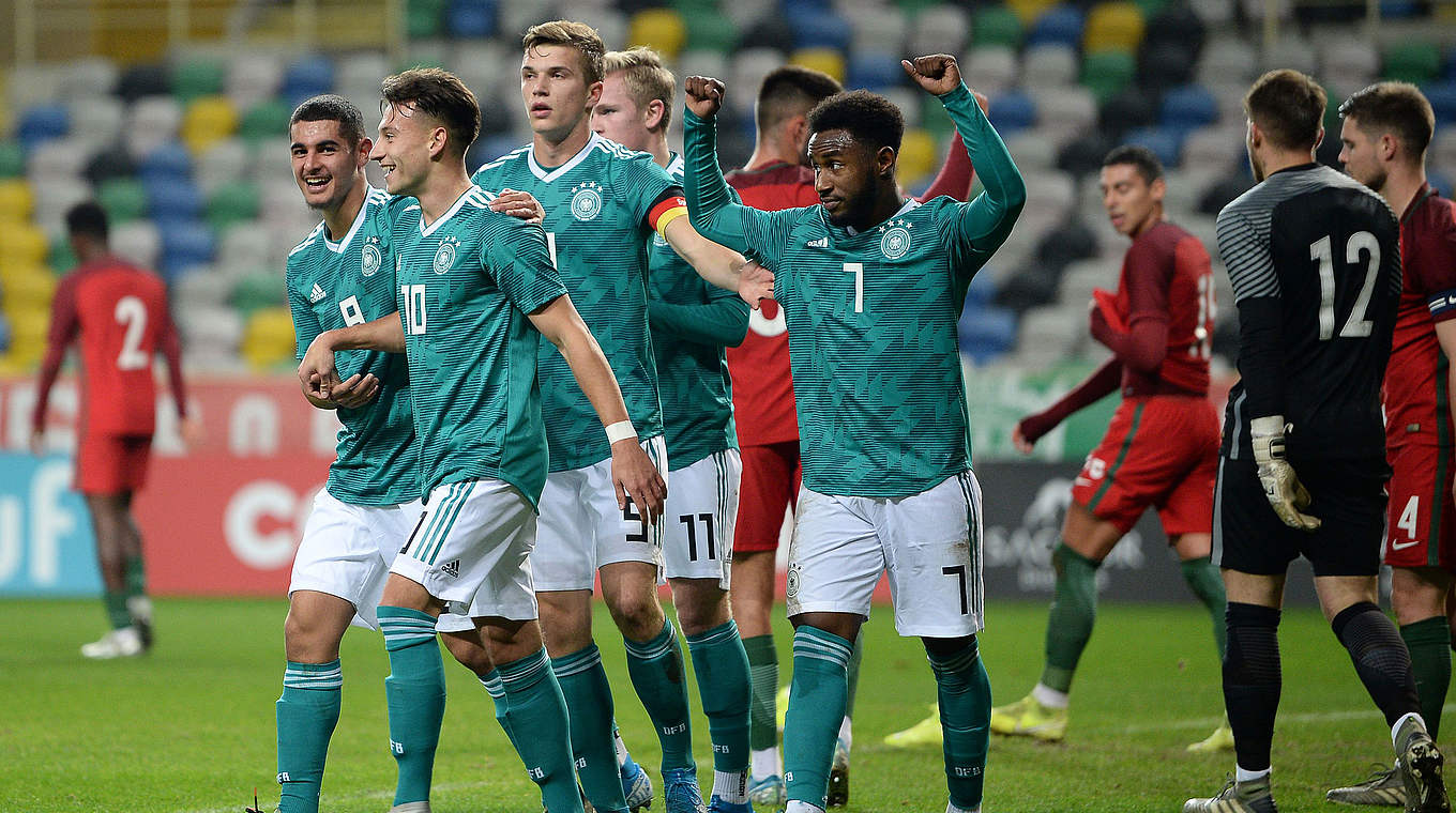 Vierter Sieg im fünften Saisonspiel: Die deutsche U 20 gewinnt in Portugal © Getty Images