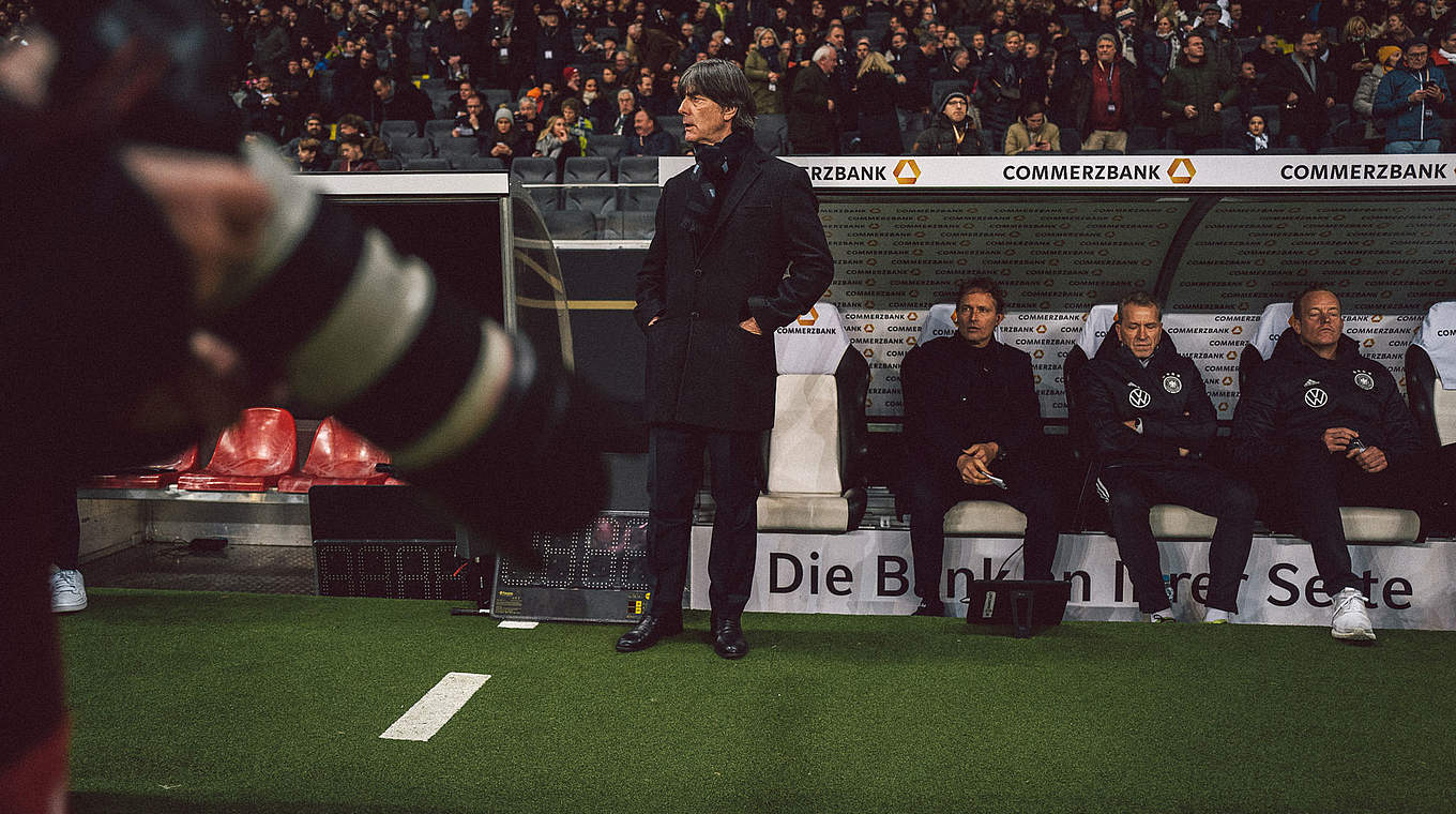 Jogi Löw: "Die Mannschaft hat sich für ihren Aufwand belohnt und nicht nachgelassen" © DFB | PHILIPPREINHARD.COM