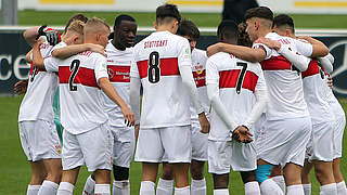 Keine Tore im Derby: Die U 17 des VfB Stuttgart bleibt Fünfter © imago images/Sportfoto Rudel