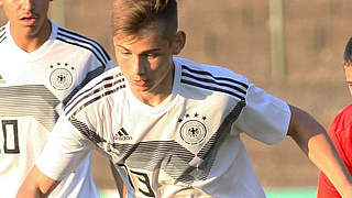 Erzielt in der Nachspielzeit das Tor zum 3:3: Junioren-Nationalspieler Florian Bähr © imago/Jan Huebner