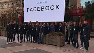 Bundesliga directors and representatives from the DFB Academy in Silicon Valley.  © DFB