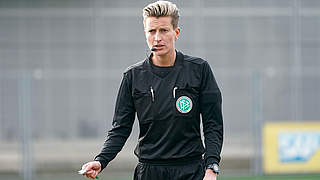 Leitet in Duisburg ihr elftes Spiel in der Frauen-Bundesliga: Anna-Lena Heidenreich © imago images/foto2press