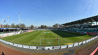 Heimspielstätte für die Frauen-Nationalmannschaft: das Preußenstadion in Münster © 2019 Getty Images