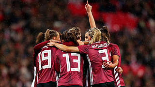 Haben die vergangenen fünf Spiele allesamt gewonnen: die DFB-Frauen © GettyImages