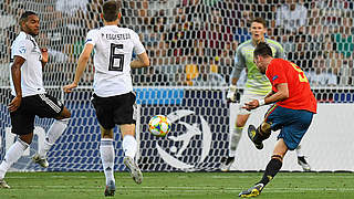 Finalniederlage: Nach einem tollen Turnier verliert die U 21 im Endspiel gegen Spanien  © Getty Images